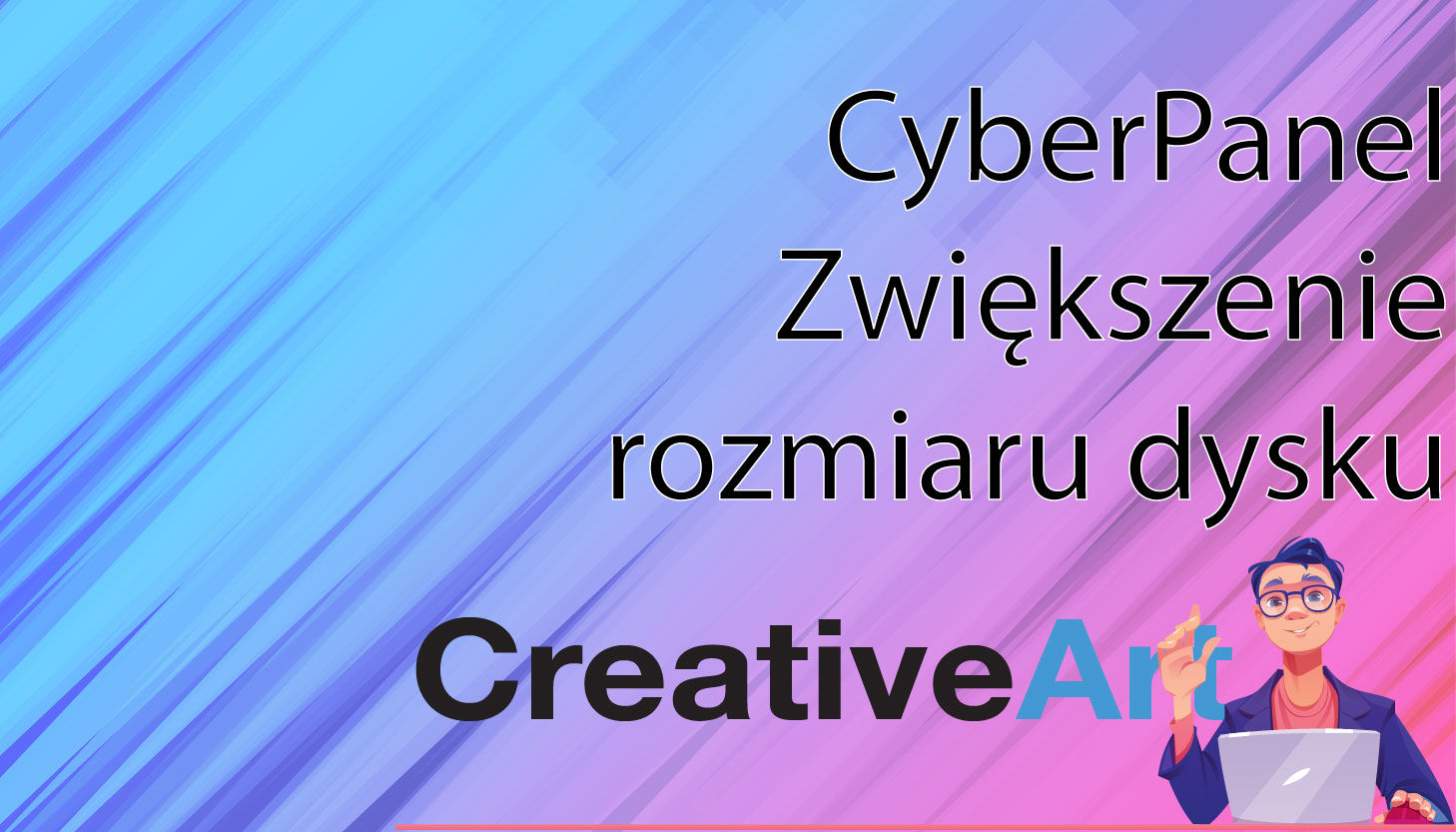 CyberPanel i brak miejsca na dysku. XCP-ng, LVM zwiększenie rozmiaru dysku. 3 CyberPanel zwiększenie rozmiaru dysku
