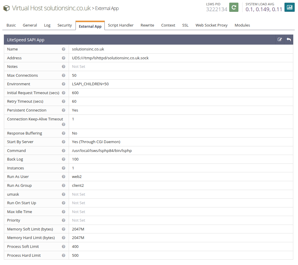 OLS External App2