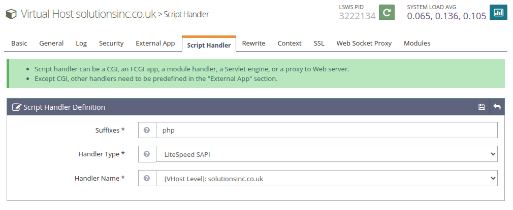 OLS Script Handler2