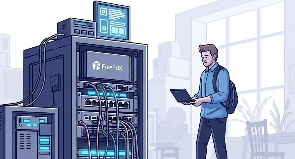 FreePBX installation