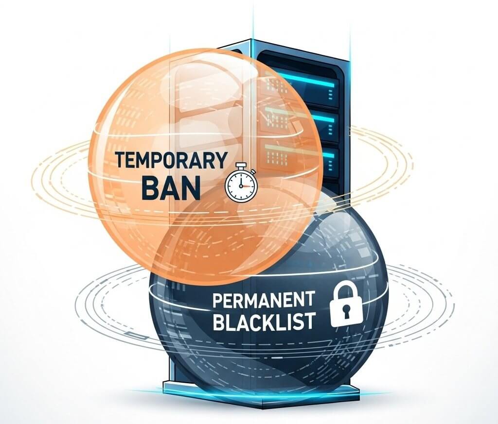 fail2ban Permanant ban