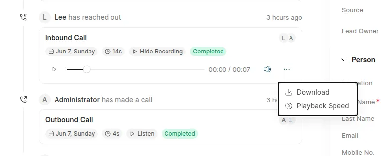 SolutionsInc ERPNext 16 FreePBX 17 Integration Call Log